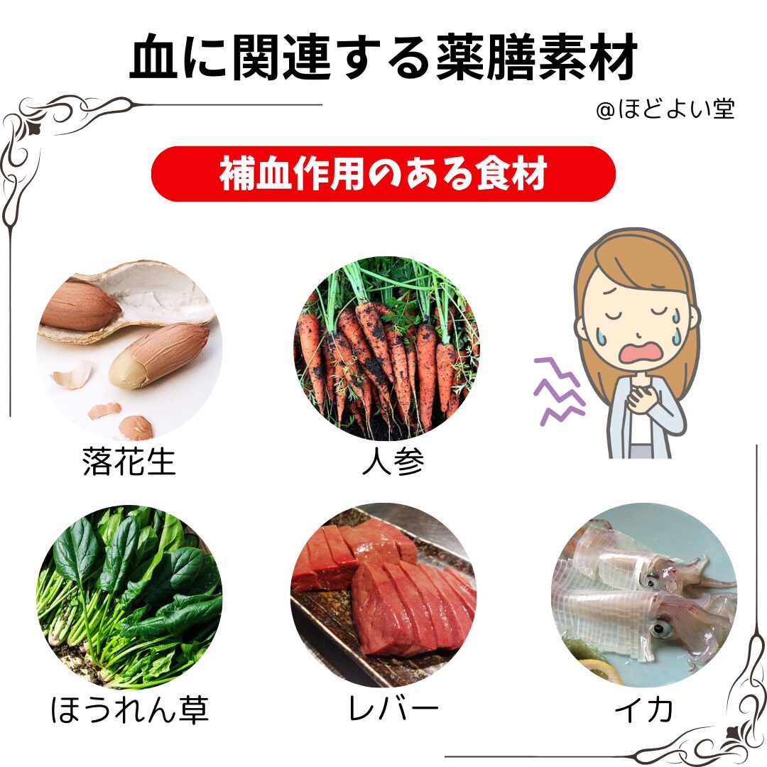 【養血類・補血類】健康な血液を作る食材と習慣10選｜薬膳・漢方の知恵で体質改善！ | 宮崎県川南町｜ほどよい堂―漢方×薬膳×腸活で体質改善する ...