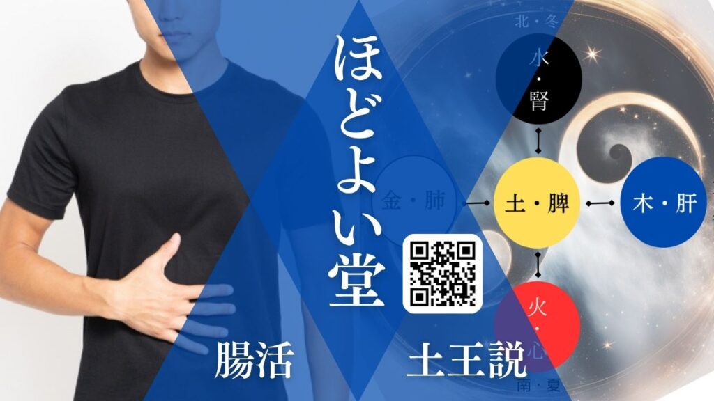 腸活を中医学の土王説で改善する健康相談サービスのイメージ画像