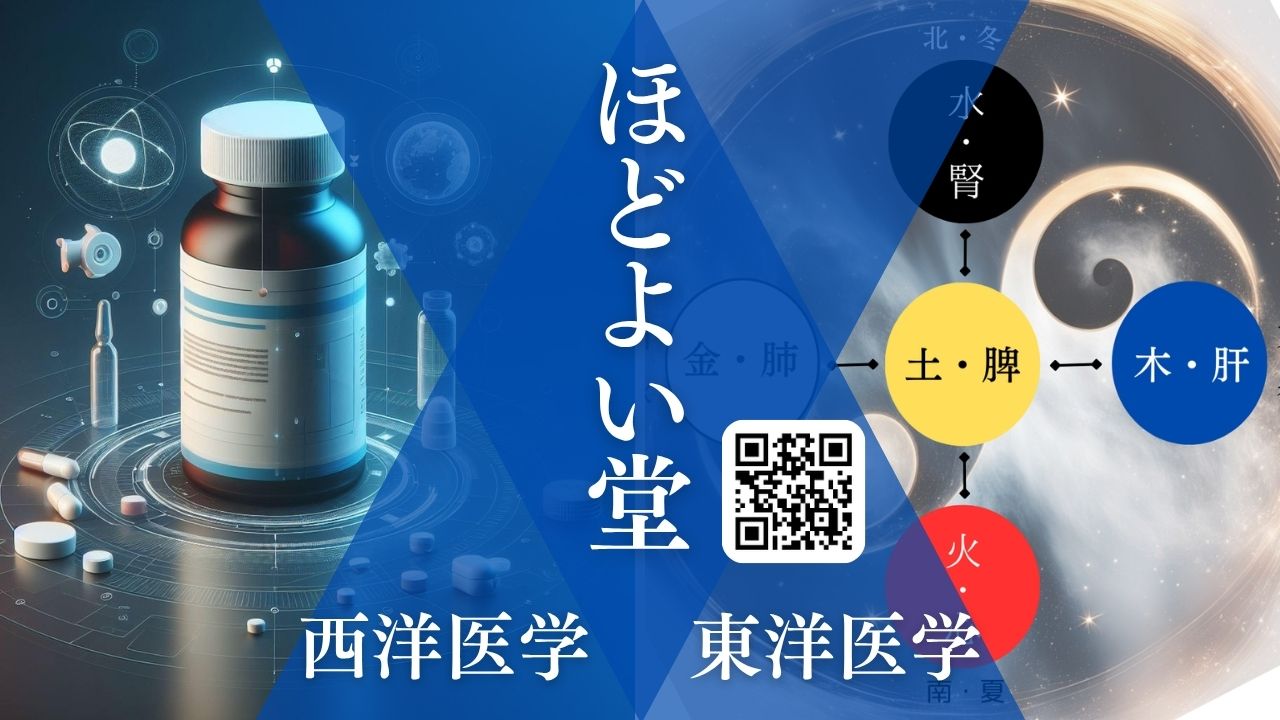 西洋医学と東洋医学を融合した漢方薬局ほどよい堂の紹介バナー画像