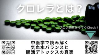 クロレラとは？｜中医学で読み解く気血水バランスと腸活デトックスの真実