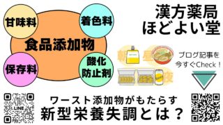 ワースト添加物×新型栄養失調×ミネラル×腸内細菌｜“脾（消化）”から立て直す土王説の実践ガイド【宮崎県/漢方薬局ほどよい堂】