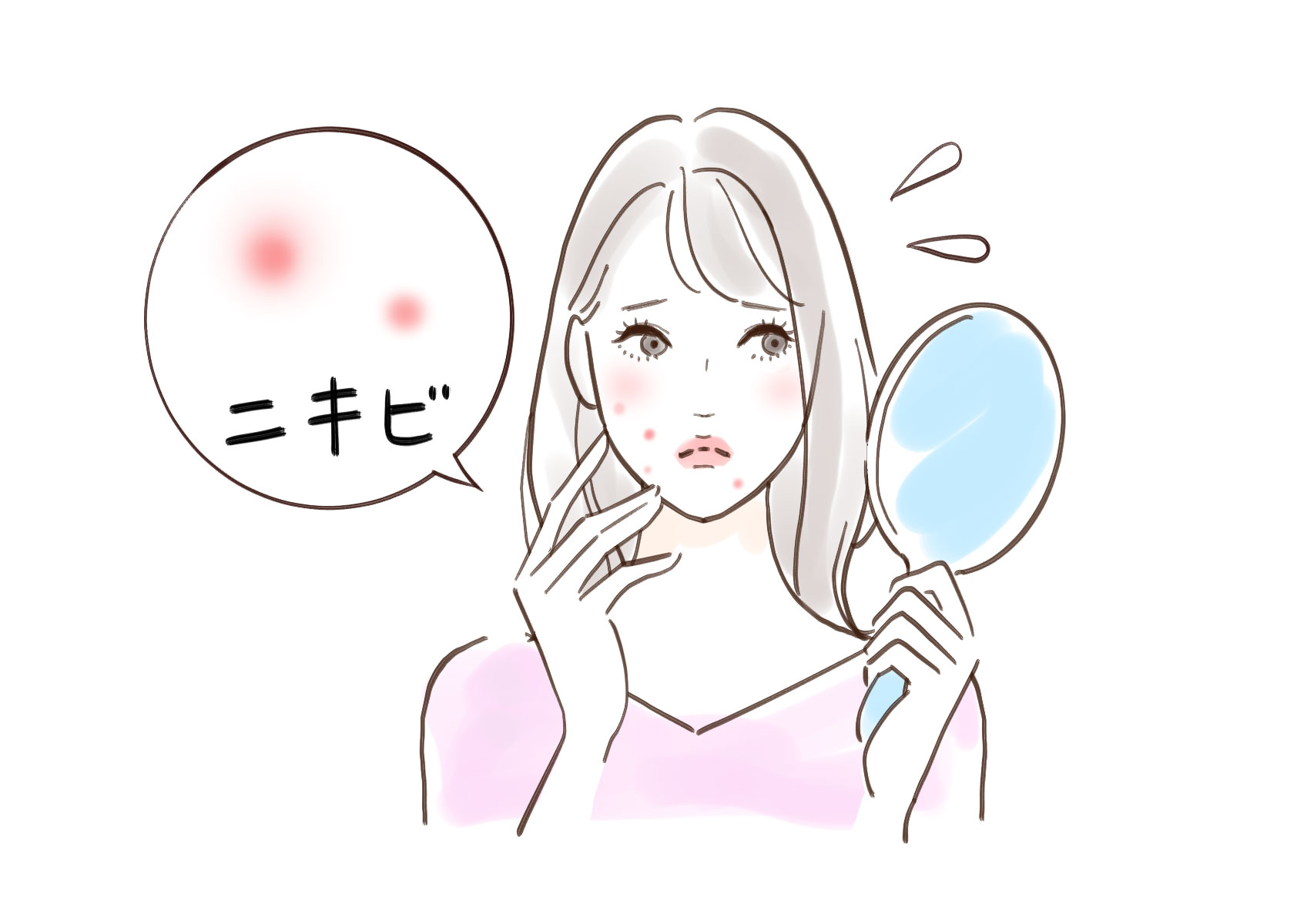 生活習慣を整える女性のイメージ