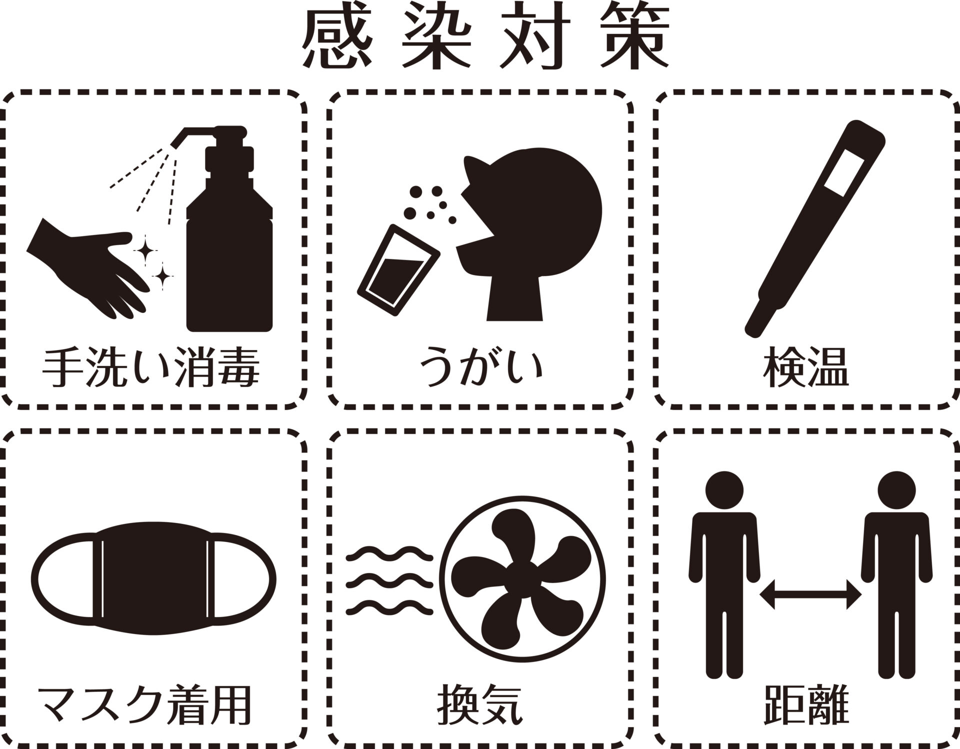 避難生活や災害時の健康管理を考えるイメージ