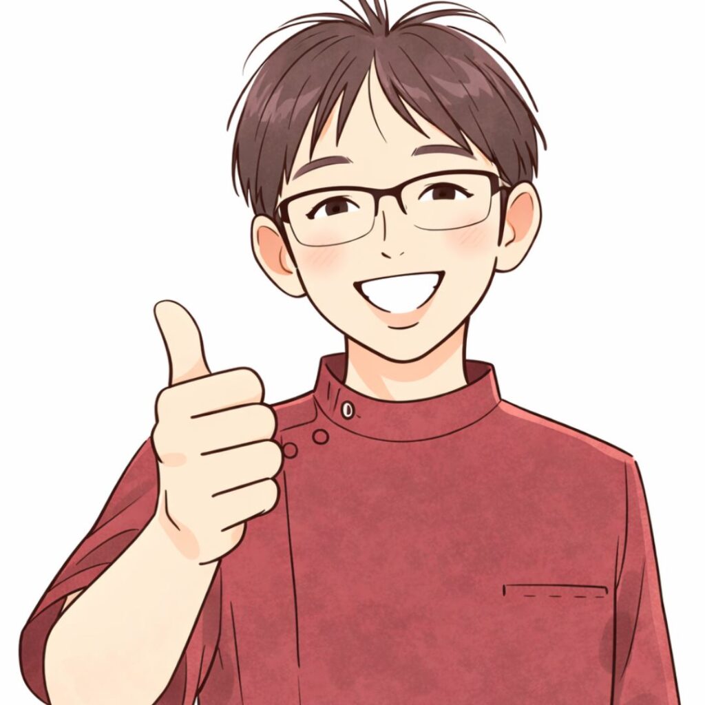 宮崎県川南町の漢方薬局ほどよい堂で相談に対応する漢方薬剤師のイラスト