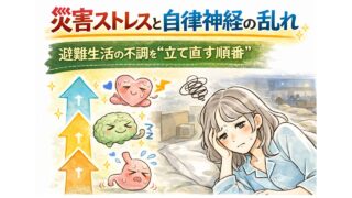 災害ストレスと自律神経の乱れ｜避難生活の不調を“立て直す順番”