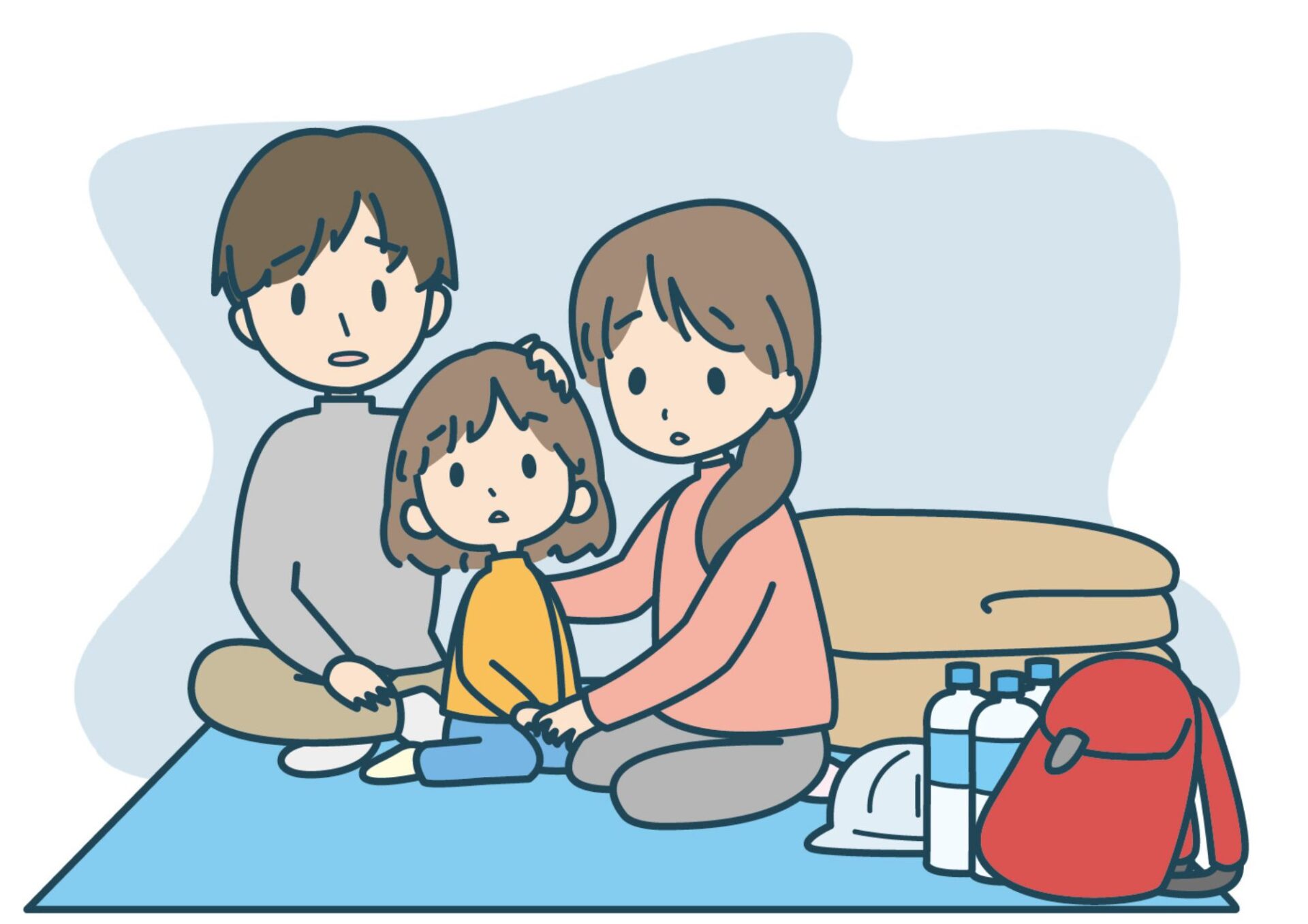 避難生活のセルフケア（呼吸・温活・ツボ）