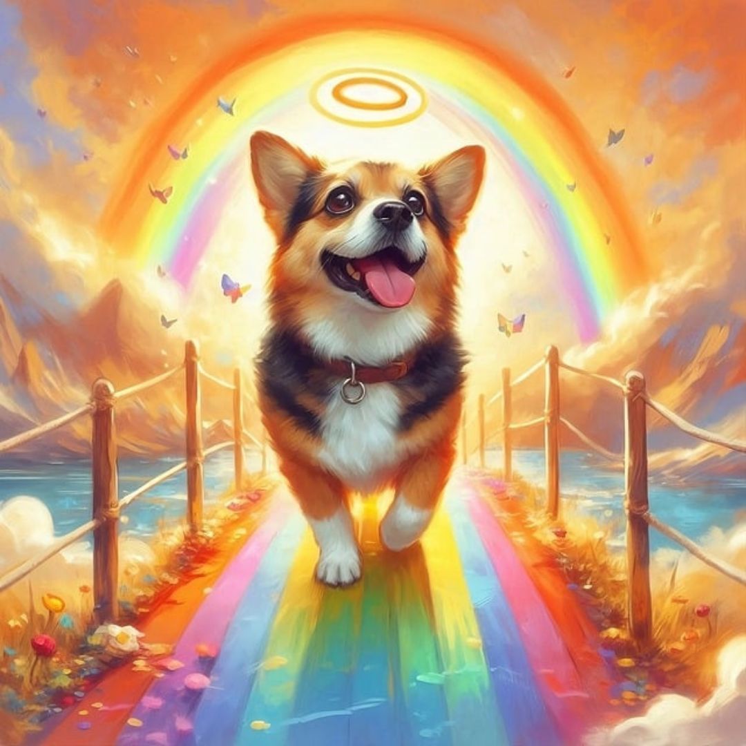 犬と穏やかに向き合うイメージ画像