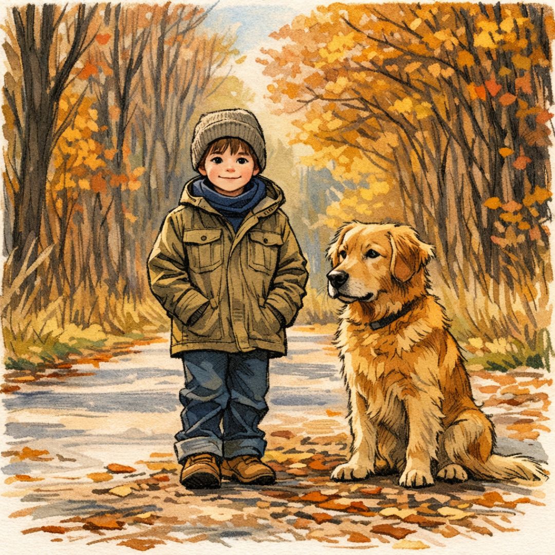 犬との穏やかな時間をイメージした画像