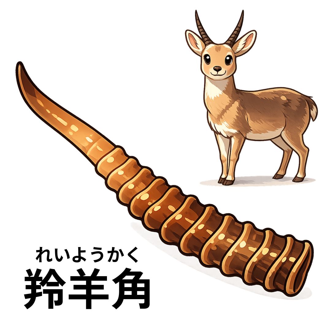 羚羊角（れいようかく）のイメージ画像