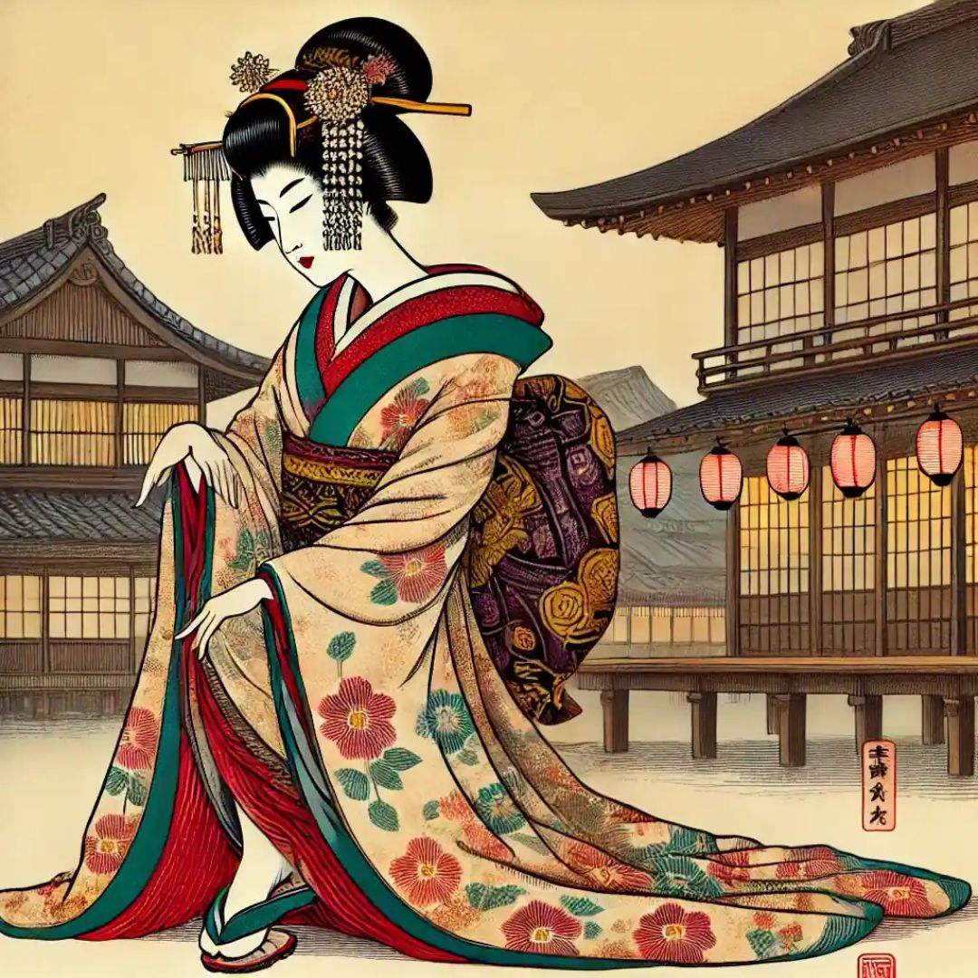 花魁文化をイメージした写真2