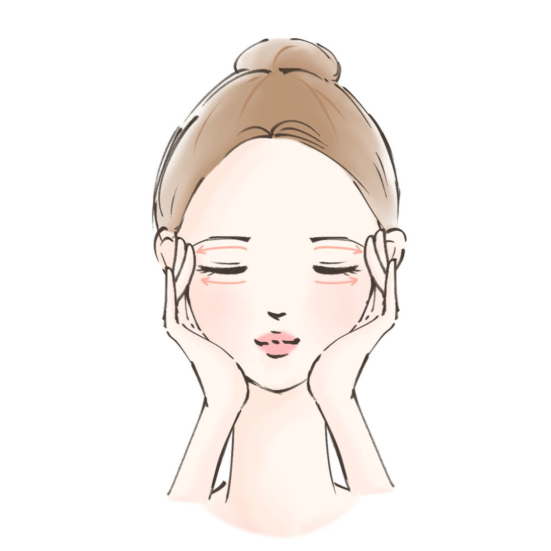 朝の顔むくみや腫れぼったさに悩む女性のイメージ