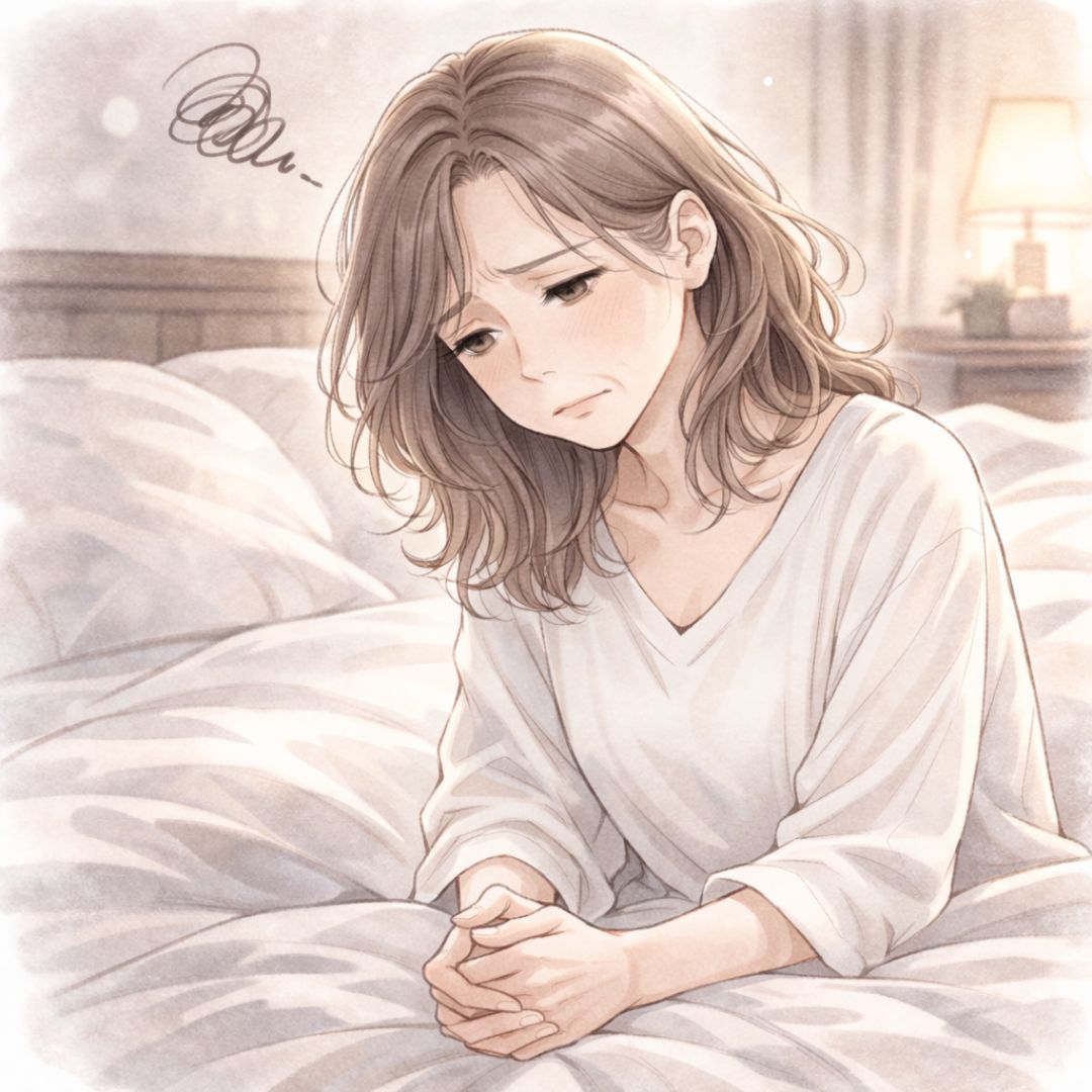 更年期と美肌の関係を漢方的に考えるイメージ