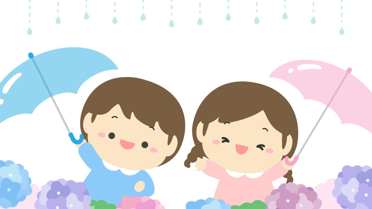 芒種から夏至にかけての梅雨養生イメージ