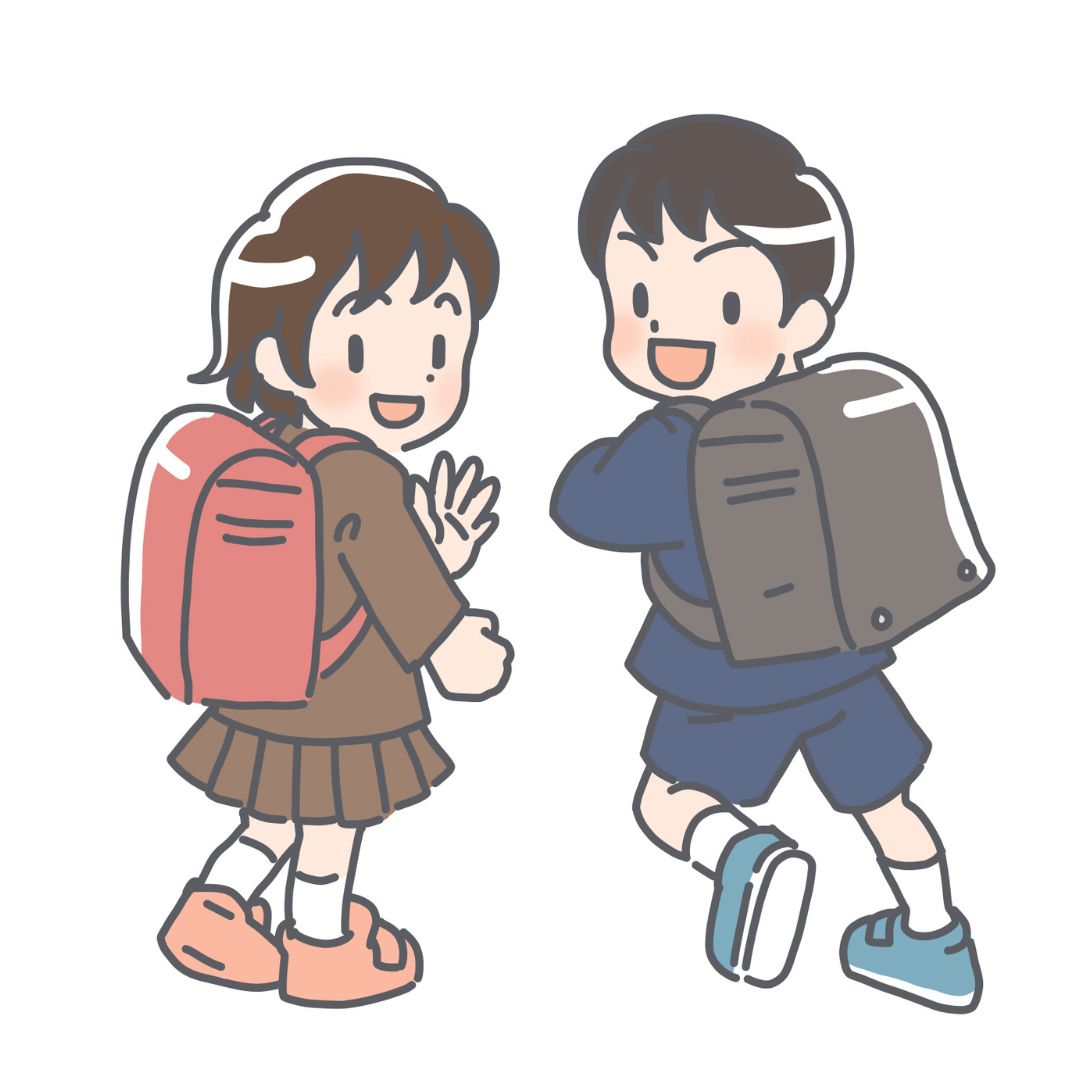 小学生の栄養と成長を支えるイメージ