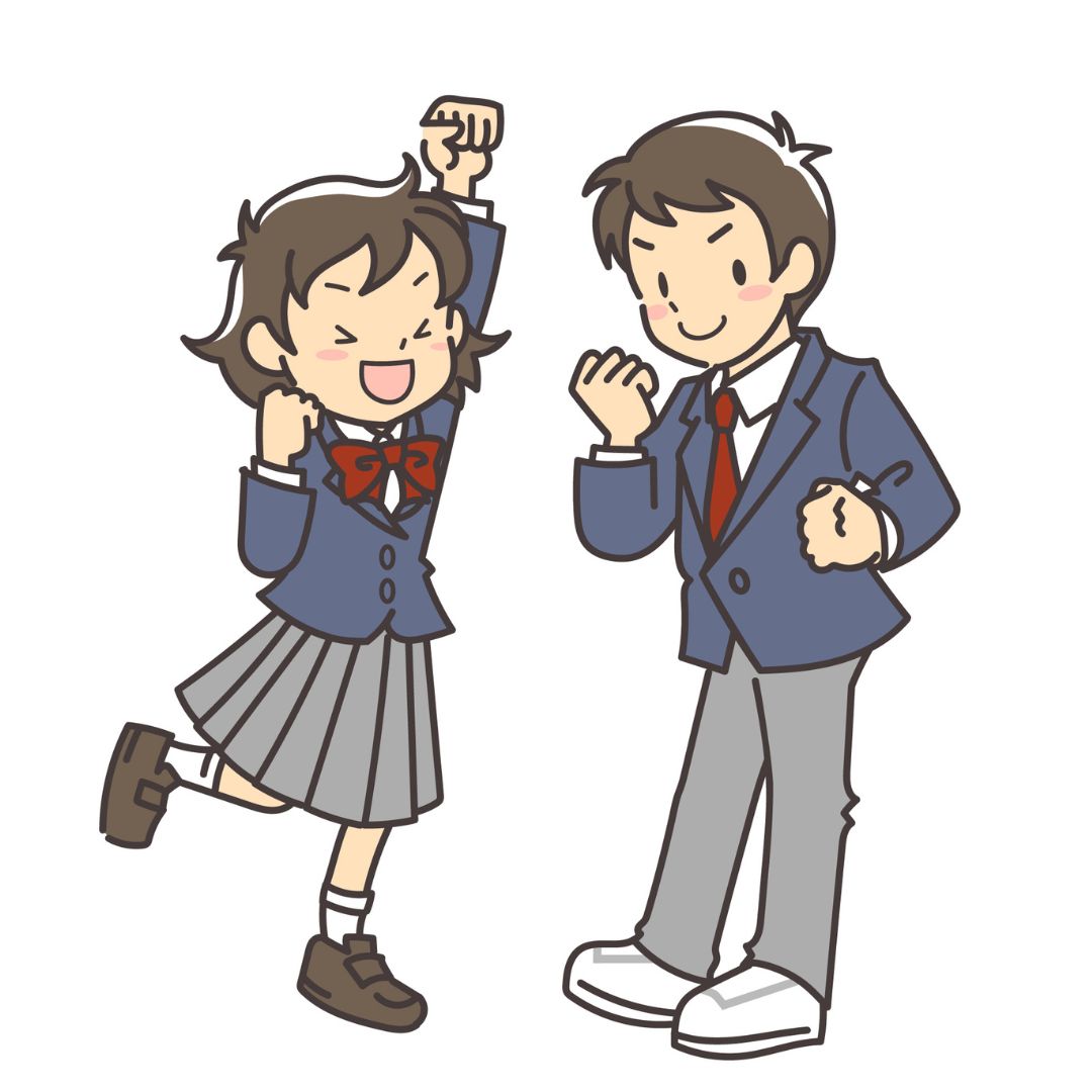 中学生の成長期と食事のイメージ