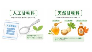 天然甘味料と人工甘味料の違いとは？血糖値・中性脂肪・腸活から考える失敗しない選び方