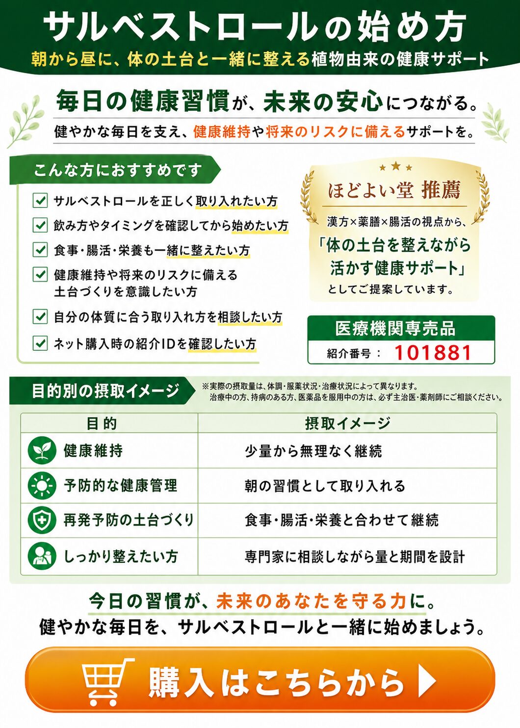 サルベストロール プラチナム2000 商品紹介