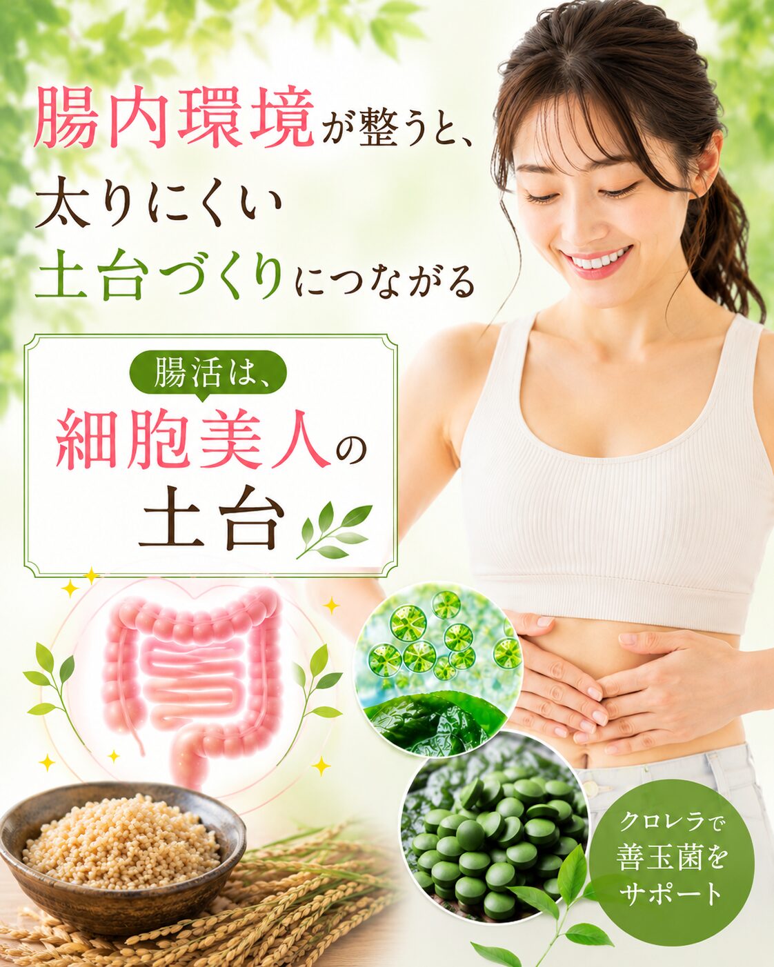 細胞美人ダイエット｜体重を落とすだけでなく、内側から美しく整える