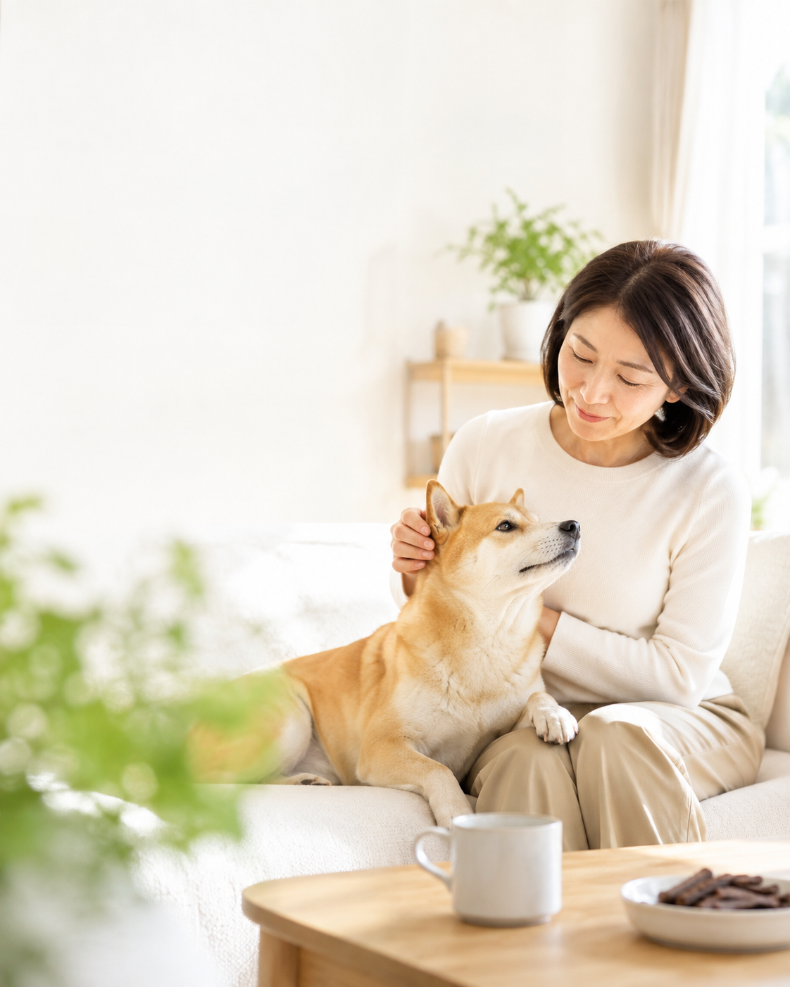 シニア犬のおやつについて考える飼い主