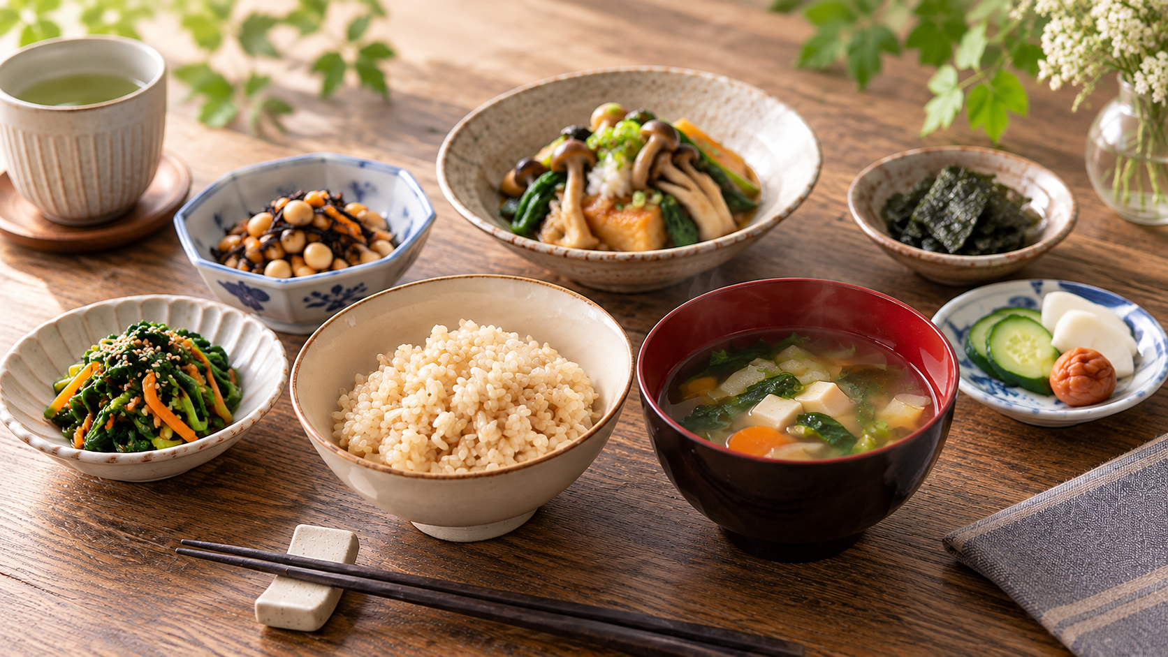 玄米と味噌汁の和食で無理なく整える腸活ダイエット|宮崎の漢方薬局ほどよい堂