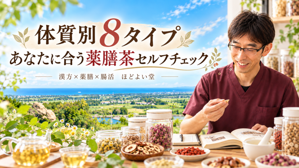 あなたに合う薬膳茶の外観